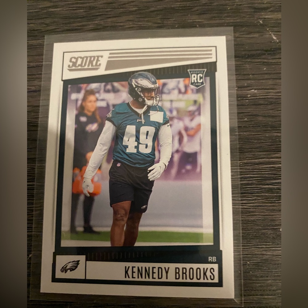 2022 score rookie Kennedy brooks